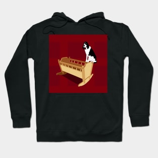 cradle and dog Hoodie